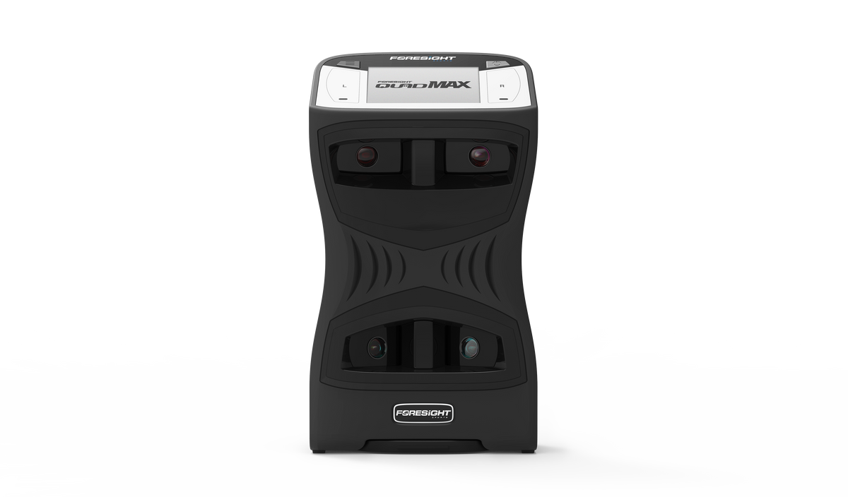Foresight Sports QuadMAX launch monitor, front view