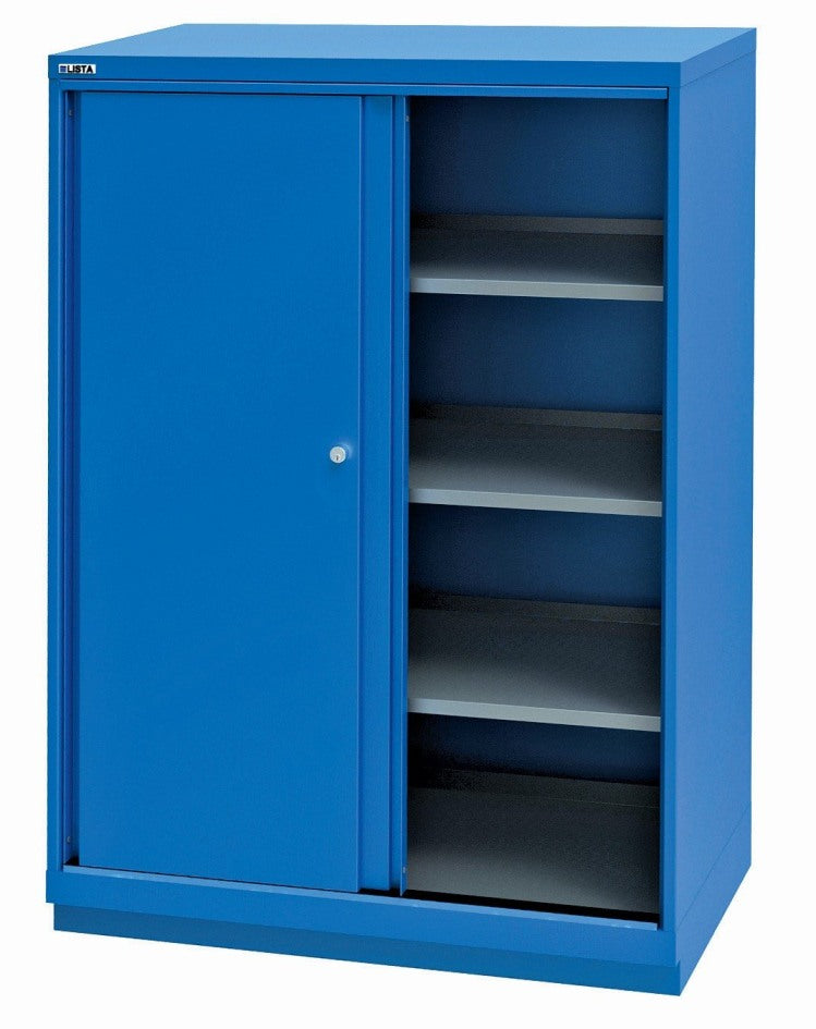LISTA sliding door shelf cabinet