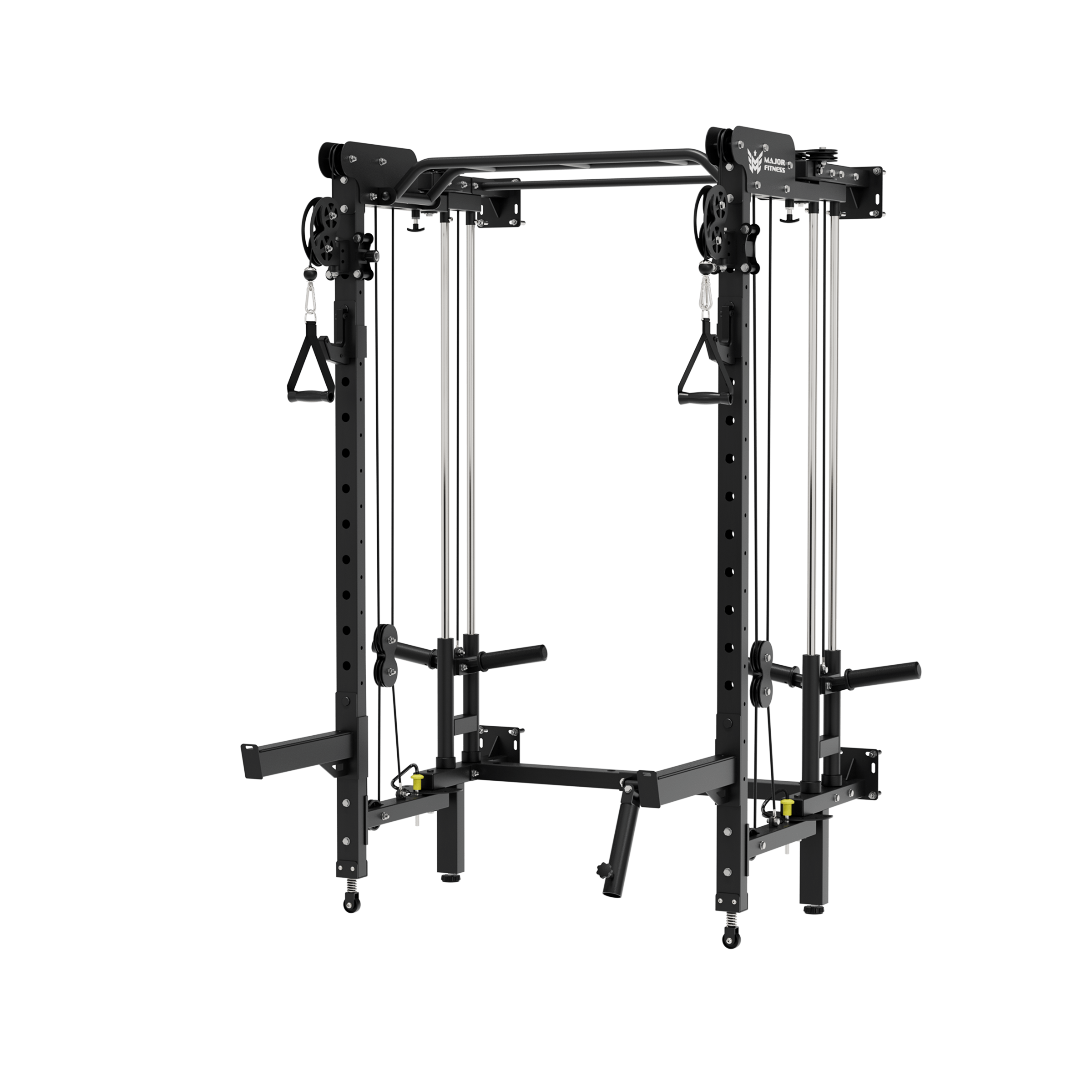 Major Fitness wall-mount folding power rack