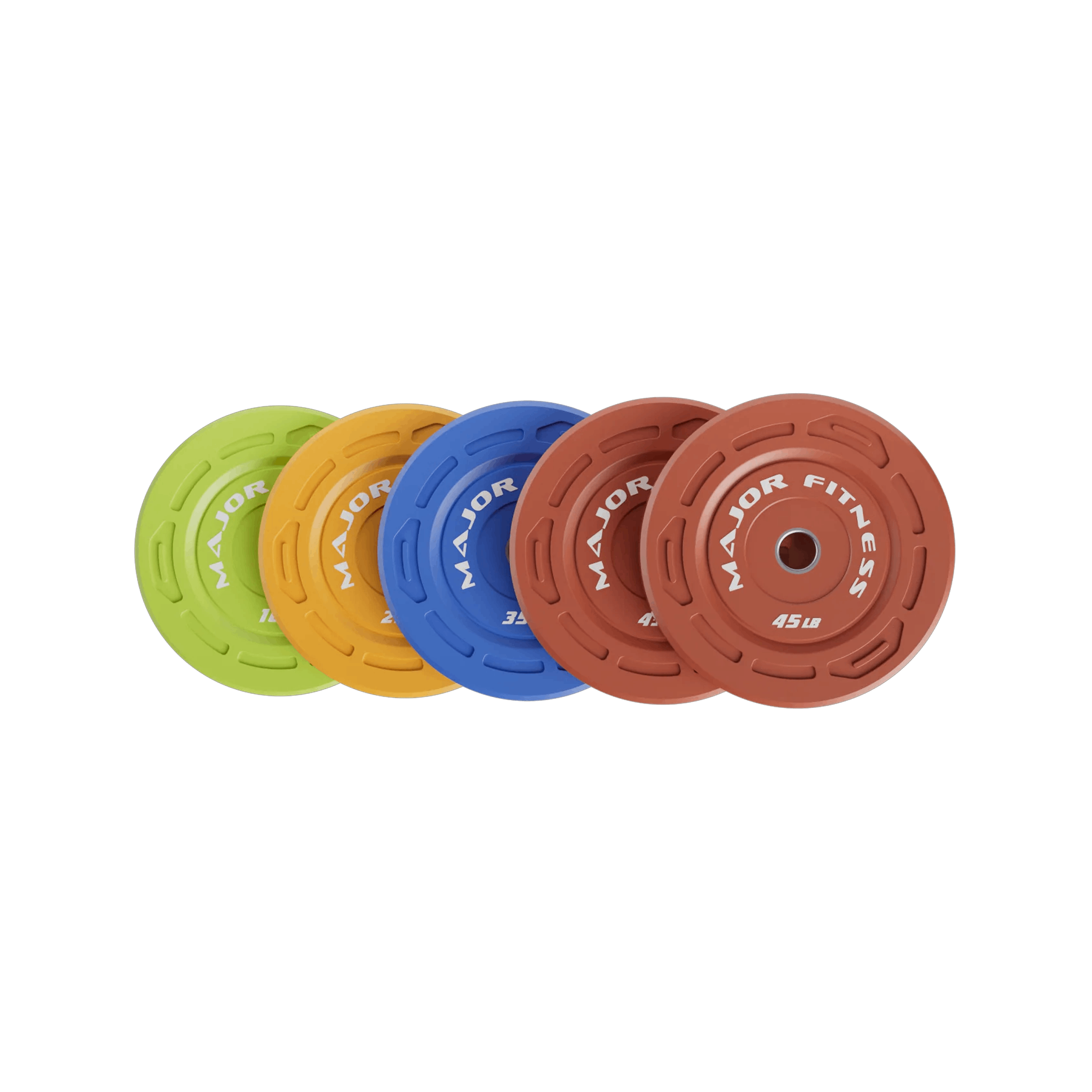 Major Fitness color grip weight plates