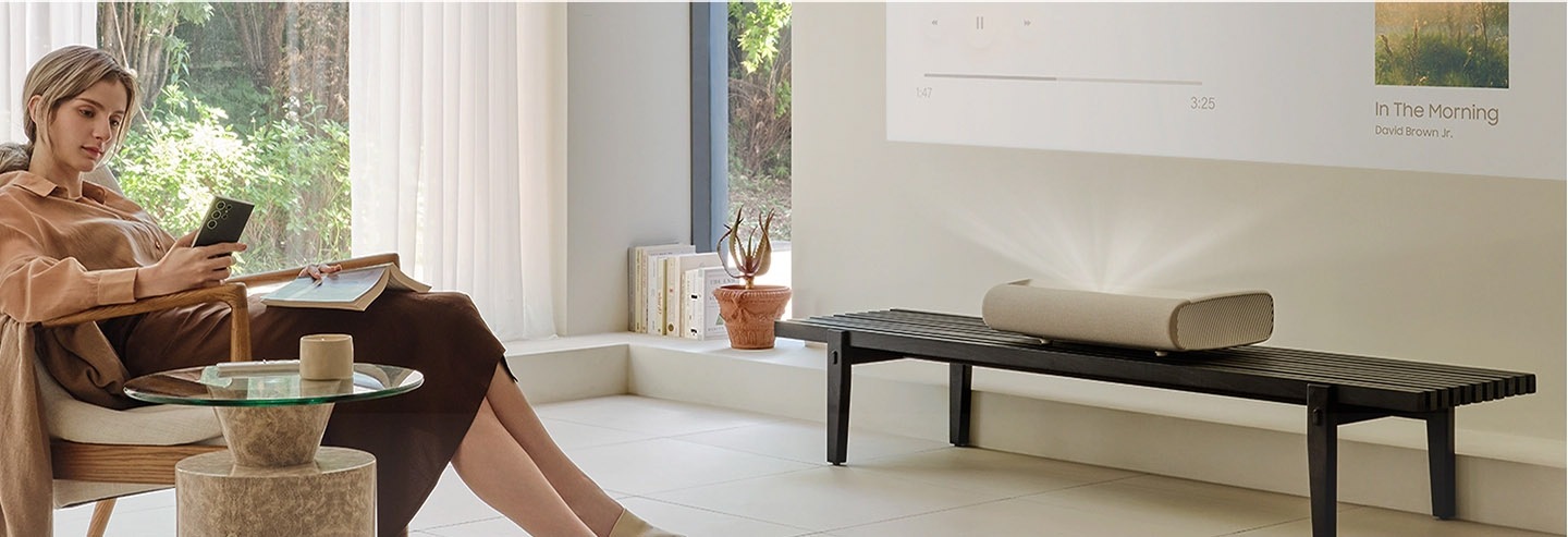 Samsung The Premiere ultra short throw laser projector
